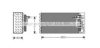 AVA QUALITY COOLING PRV041 Evaporator, air conditioning